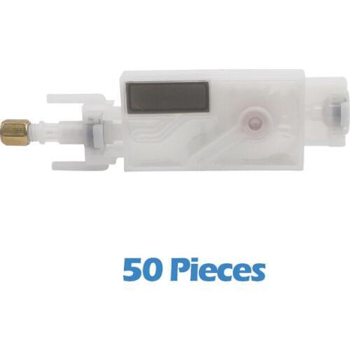 50pcs JV33 Ink damper for Mimaki JV33 JV5 CJV30 Printer damper with connector Compatible solvent ink filter DX5 damper