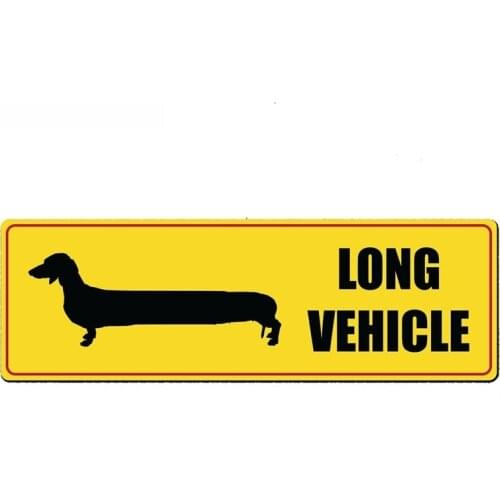 LONG VEHICLE Sticker Decal Vinyl Trailer Van Bus Truck Car Offroad 4x4 4wd Funny Waterproof Car Stickers,15cm*3cm