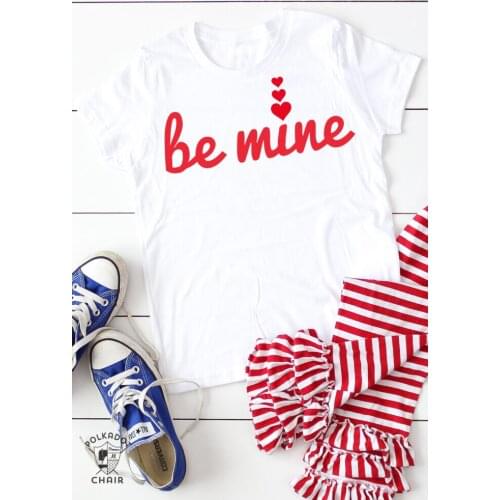 Be mine Valentines Day heart t-shirt women graphic funny Fashion quote tumblr vintage grunge 100% Cotton unisex tee top tshirts