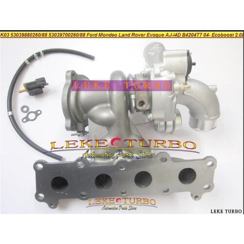 K03 53039880260 53039880288 53039700260 53039700288 Turbo For Ford Mondeo For Land Rover Evoque AJ-i4D B4204T7 04- Ecoboost 2.0L