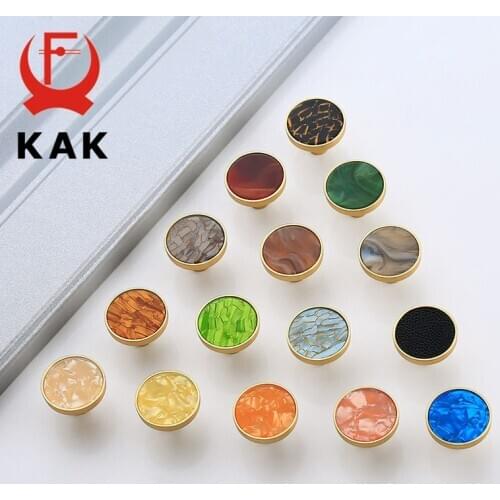 KAK Zinc Alloy Wall Hooks Gold Cabinet Knobs and Handles 32mm Kitchen Handle Hallway Hat Coat Hanging Hook Decor Furniture Knobs