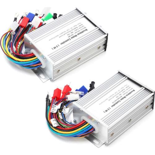 E Bike Motor Controller Aluminum Alloy Sine Wave Controller for E-bike Scooter Electric Bike