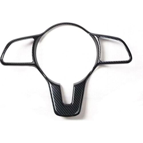 New ABS Car Trim For Mercedes Benz GLC C Class 2020 2021 Steering Wheel Bezel Cover Styling Interior Accessory