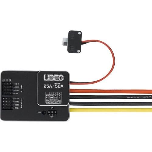 New Hobbywing UBEC 25A HV 3-18S Module 25A External Switching for DIY FPV RC mini Racing Quadcopter Drone