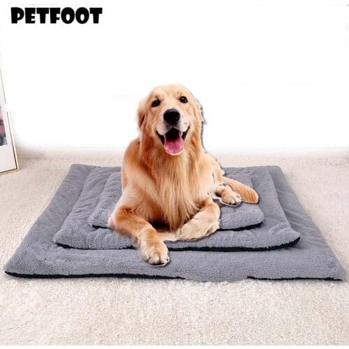 Pet Large Dog Blanket Winter Pet Bed Mat Print Puppy House for Cat Fleece Lounger Dogs Cushion Cats Pad Chihuahua Products