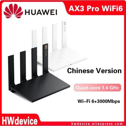 Original Huawei Router AX3 Pro WiFi 6+ 3000Mbps Wireless WiFi WS7200