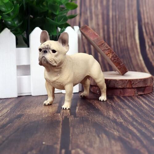 Plastic Bulldog Animal Model Figurine Action Figure 3 Inch 24BE