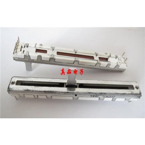 [VK] 7.5cm 75MM Baierling 50KAX2 50KA A50K A50KX2 double import Taiwan straight slide potentiometer handle length 12MM switch