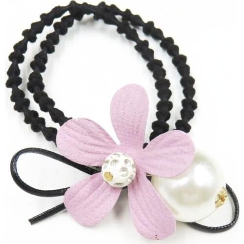 10PCS/LOT Creative Big Ball Elastic Hair Bands For Girls Bohemian Headband Scrunchy Fashion Kids Hair Accessories For Women