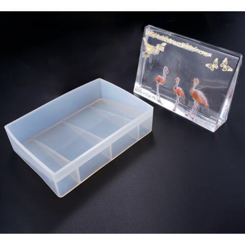 DIY Rectangular Photo Frame Silicone Mold Ornaments Crystal Handmade Tool Practical Handcraft Soap Candle Making Mould
