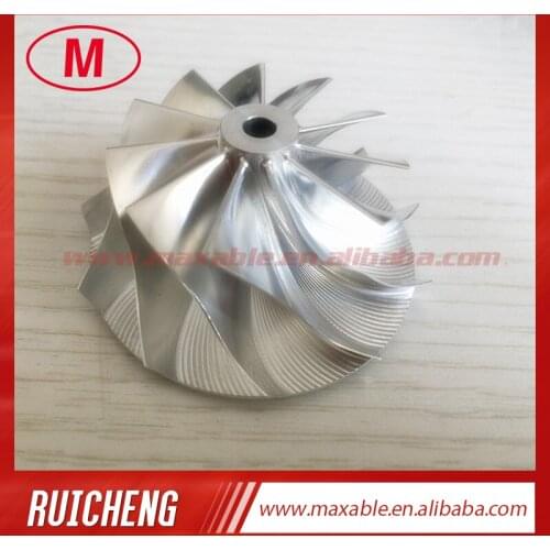 TD04HL 19T 46.02/58.00mm 11+0 blades 49189-X BILLET high performance Turbo Billet/milling/aluminum 2618 compressor wheel