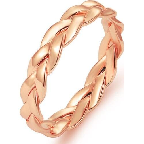 POTCET Korea 2021 Fashion Trend Womens Wrapped Closed Ring Geometric Simple Retro Ring Trend 2021 Jewelry Free Shipping