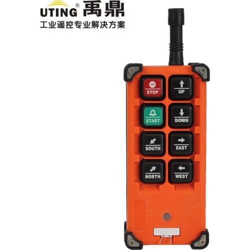 F21-E1B 1 transmitter / 6 buttons 1 Speed Hoist Crane Remote Control Transmitter Wireless Radio Remote Control Rransmitter