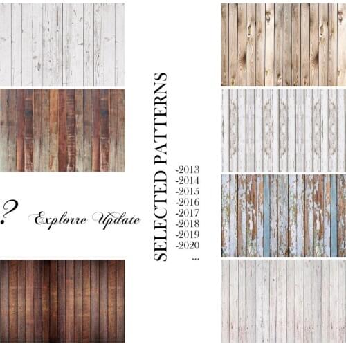 Wooden Board Planks Texture Portrait Grunge Photography Backgrounds Customized Photography Backdrops For Photo Studio Backdrops