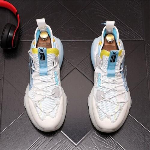 HKGS Mens Breathable Sneakers