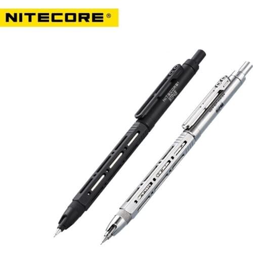 Nitecore NTP48 Exceptional Sketch Titanium Alloy Mechanical Pencil Self-defense Titanium Alloy Tool Writing Cartooning