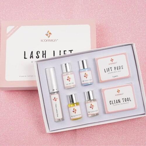 Eyelash Curly Perm Kit Professional Keratin Cold Burn Suit Curling Fixation Agent Safe Eye Lashes Lasting Curl Tool Set Beauty