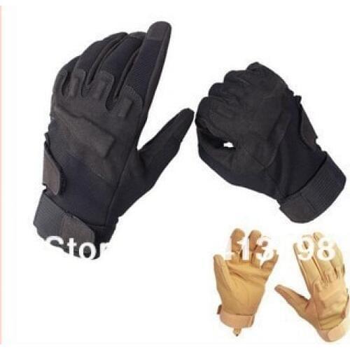 FULL Finger CARBON FIBRE Gloves tactical military Gloves for Bicycle Cycling moto racing glove M L XL