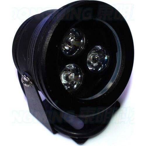 Black body underwater led lights red blue green DC 12V 10W underwater led lamp flat lens underwater pool lights