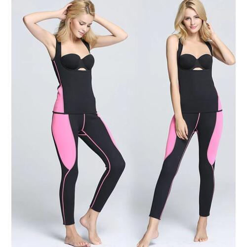 2MM Neoprene Body Shaper Sets Cropped Pants Sculpting Clothing Sculpting Pants Sculpting Set Sculpting Pants Sweat Pants