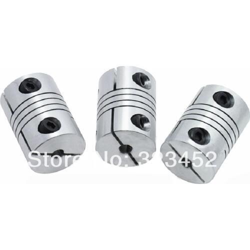 4pcs/lot CNC Coupling Flexible 10x14mm D32xL40 Jaw Spider Plum Coupling Shaft Coupler