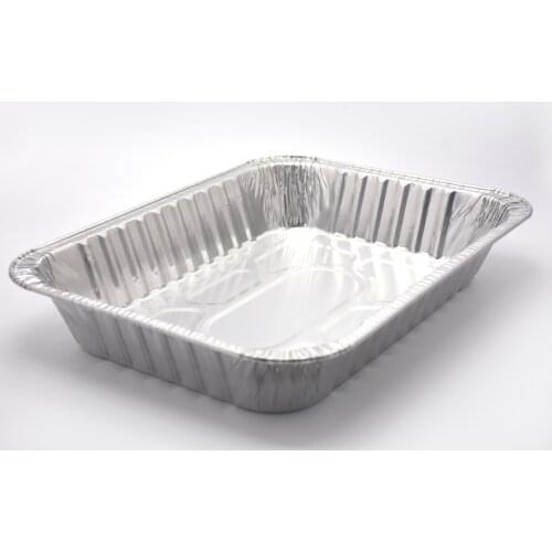 6600ml Aluminum Foil Barbecue Plate Roasted Crayfish Roasted Fish Disposable Take Away Package Tin Box Rectangular Container