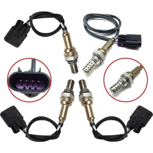 TIANBANG 4pcs Upstream+Downstream Oxygen Sensor 234-4854 234-4855 392103C200 For Hyundai Azera Entourage/Kia Amanti Sedona 3.8L