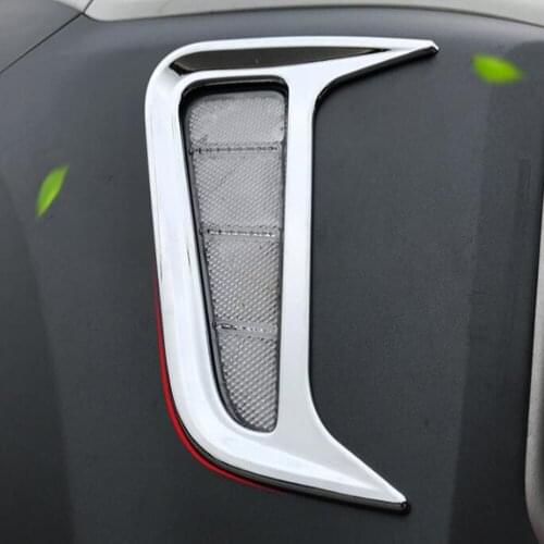 For Hyundai Kona Encino Kauai 2018-2020 Front Side Turn Signal Light Turning Fog Light Lamp Cover Trim Decoration Accessories