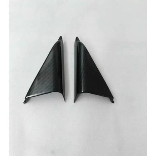 For Nissan Patrol Armada QX56 QX80 2016-2018 Interior Front Window Side Triangle Corner Cover Trim A Pillar Car Accessories