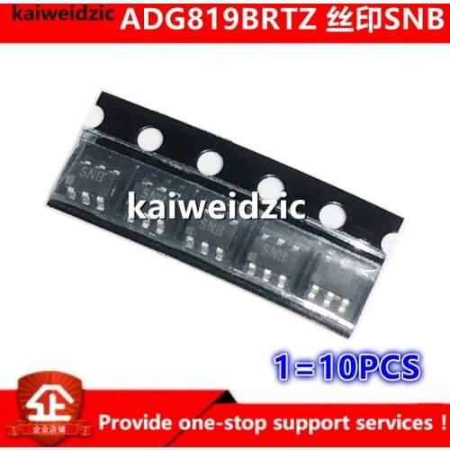 Kaiweikdic New imported original ADG819BRTZ Screen printing SNB ADG819 SOT23 Analog switch chip multiplexer double throw