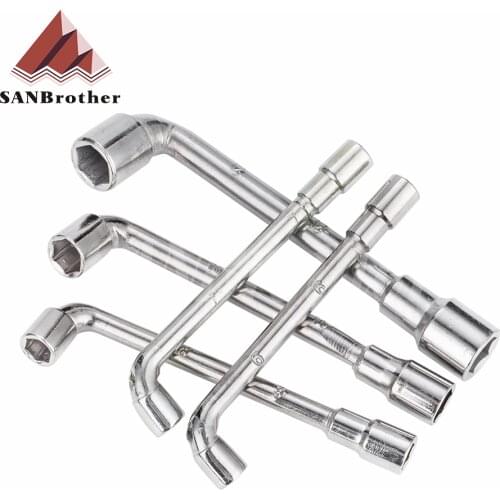6mm 7/8/9/10/11/12/13/14/15/16/17/18/24mm Hexagonal wrench L-shaped Screw Nut Sleeve Maintenance Tool for Ender 3 E3D MK8 Nozzle