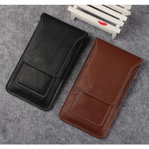 Hook Loop Leather Belt Clip Mobile Phone Case For Huawei P smart,nova 2s,Honor View 10,Honor 9 Lite/V10,Mate 10/Mate 10 Pro