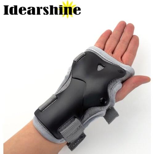 Wrist Guards Support Palm Pads Protector For Inline Skating Ski Snowboard Roller Gear Protection Men Women #693 Video show