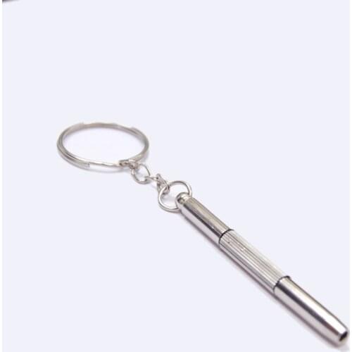 3 in 1 Glasses Repair Screwdriver with Keychain Portable Precision Screwdriver Tool for Eyeglasses,Sunglasses,Watches,Cellphone