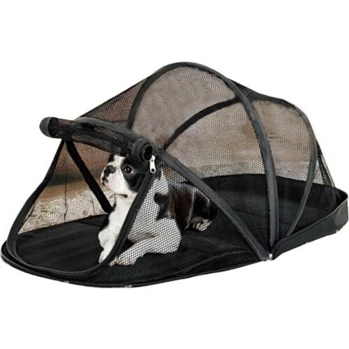 INBEPET Portable Dog House Cage for Small Dogs Crate Cat Net Tent for Outside Kennel Foldable Pet Puppy Anti-Mosquito Net Tents