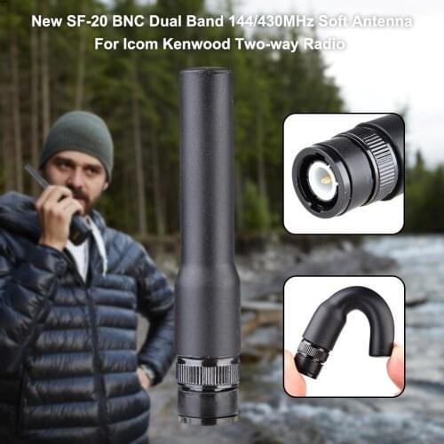 ST20 BNC Short Circuit Two Way Radio Antenna BNC Connector For IC-V80 IC-V82 IC-U82 Kenwood TK200 TK220 TK300 Walkie Talkie