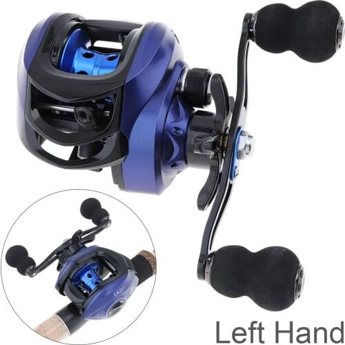 17+1BB High Speed 7.2:1 Fishing Bait Casting Reel Braking Force 6KG / 13LB with Right Left Hand Optional