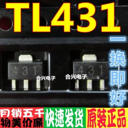 SMD TL431 AZ431BR-ATRE1 Power Core Piece SOT-89 Direct Shot Original Delivery
