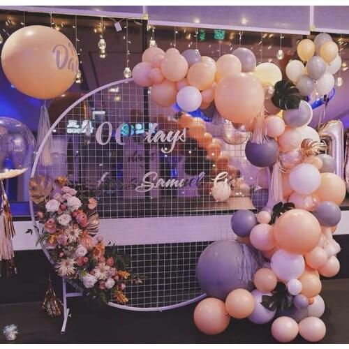 Wedding Arch, Wedding Decoration, Netted Circular Arch, balloon Arch， Background Frame, Stage Flowercase ，arche mariage