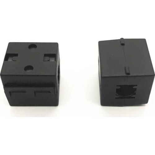 10 pcs Ni-Zn High-Frequency Magnetic Ring Anti-Interference Buckle Magnetic Ring UF-130A Square Open Magnetic Ring