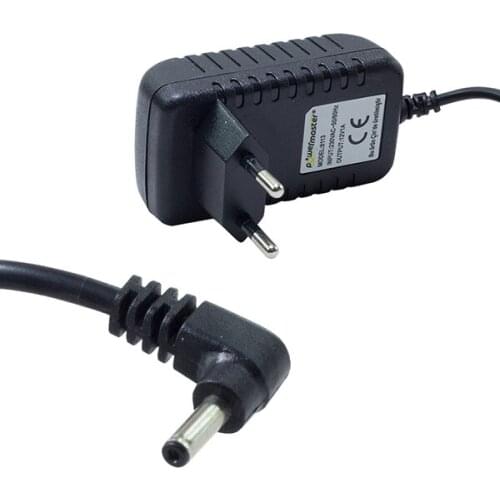 POWERMASTER PM-8113 12 VOLT - 1 AMP FINE POINT SOCKET TYPE ADAPTER 3.5*1.35 END