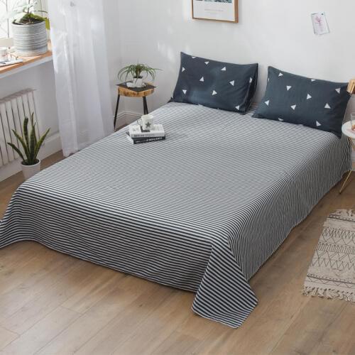 AHSNME polyester cotton mixed super soft sheets 1pcs 245x245cm