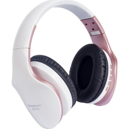 Wireless Bluetooth Headphones Bluetooth Headset Stereo Bass Earphone Foldable Adjustable Gaming Earphones With Mic For PC Phone