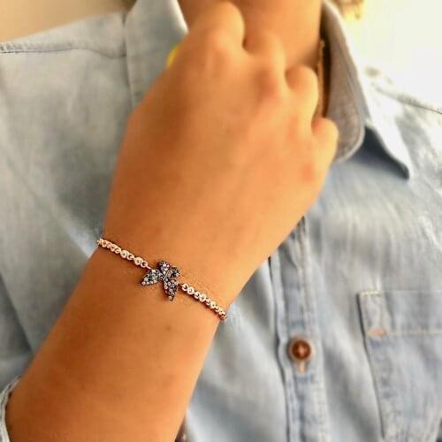 Of the My Butterfly 925 Silver Elevator Wristband