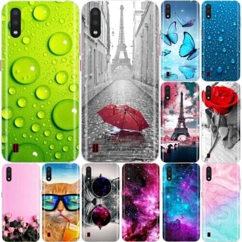 For Samsung M01 Case Soft Silicon Tpu Case For Samsung Galaxy M01 SM-M015G/DS SM-M015F/DS m015 Bumper Funda Protective Cover