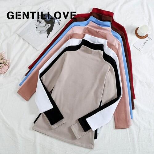 GENTILLOVE Women's Long Sleeve T-shirts