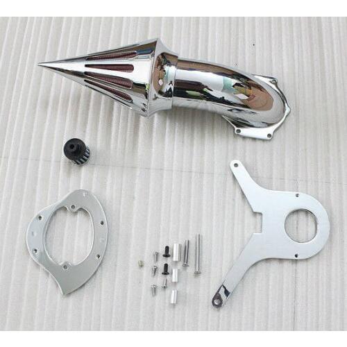 Chrome Spike Motorcycle Air Cleaner Kits Intake Filter For Honda Shadow Aero 750 VT750 All Years