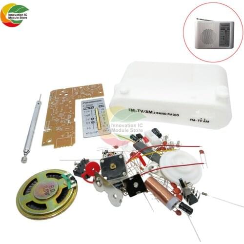 CF210SP AM/FM Stereo AM Radio DIY Kit Electronic Assembly Kit AM/FM FM AM CF210SP Radio Parts DIY Electronic Production Kit