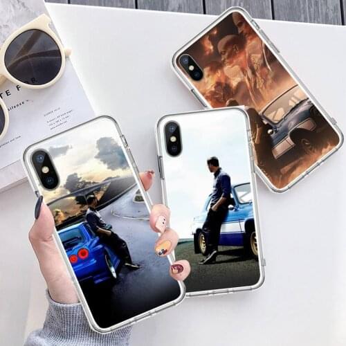 Fast and Furious movie Phone Case Transparent for iPhone 6 7 8 11 12 s mini pro X XS XR MAX Plus