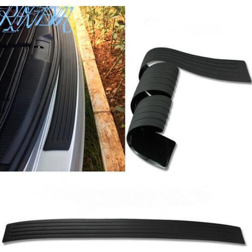 Car styling,New Rubber Rear Guard Bumper Protector Trim Cover For Lada Priora Sedan sport Kalina Granta Vesta X-Ray XRay